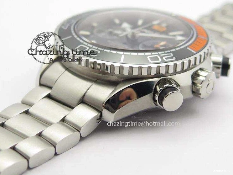 0207 Master Chronometer 45mm SS JHF Black Dial On SS Bracelet A Sustainable 8248